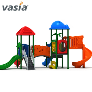 Plástico al aire libre Niños Diversión Diapositiva Patio trasero Equipo de juegos infantiles
