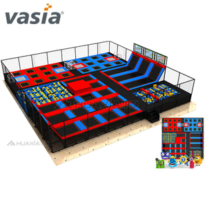 Vasia Commercial Kids Play Trampoline Equipment Indoor Trampoline Park