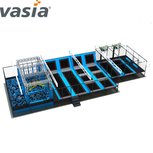 HUAXIA (Vasia) equipo comercial de interior trampolín parque patio interior en venta